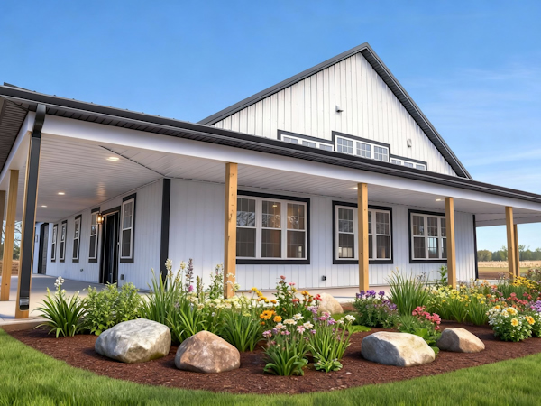 Modern Barndominium Builder Michigan