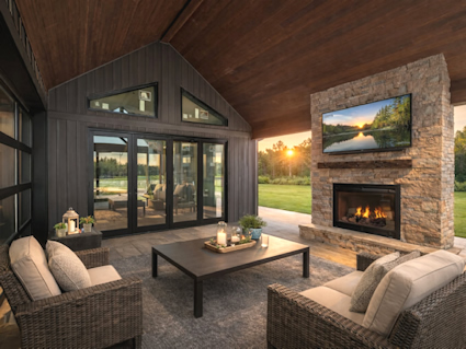 Custom stick-built new home by Sayre Builders